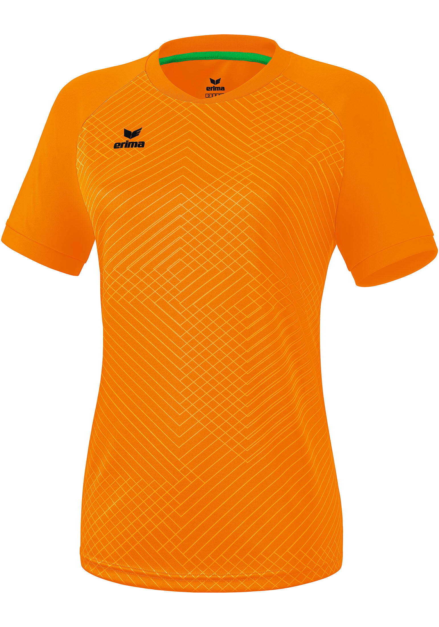 Maglia donna 565 Madrid arancione manica lunga 3/4