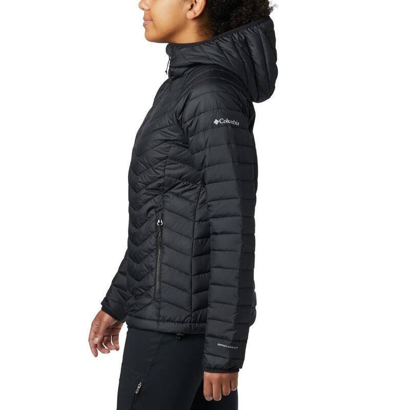 Jacheta de primavara Powder Lite Hooded Jacket - negru femei