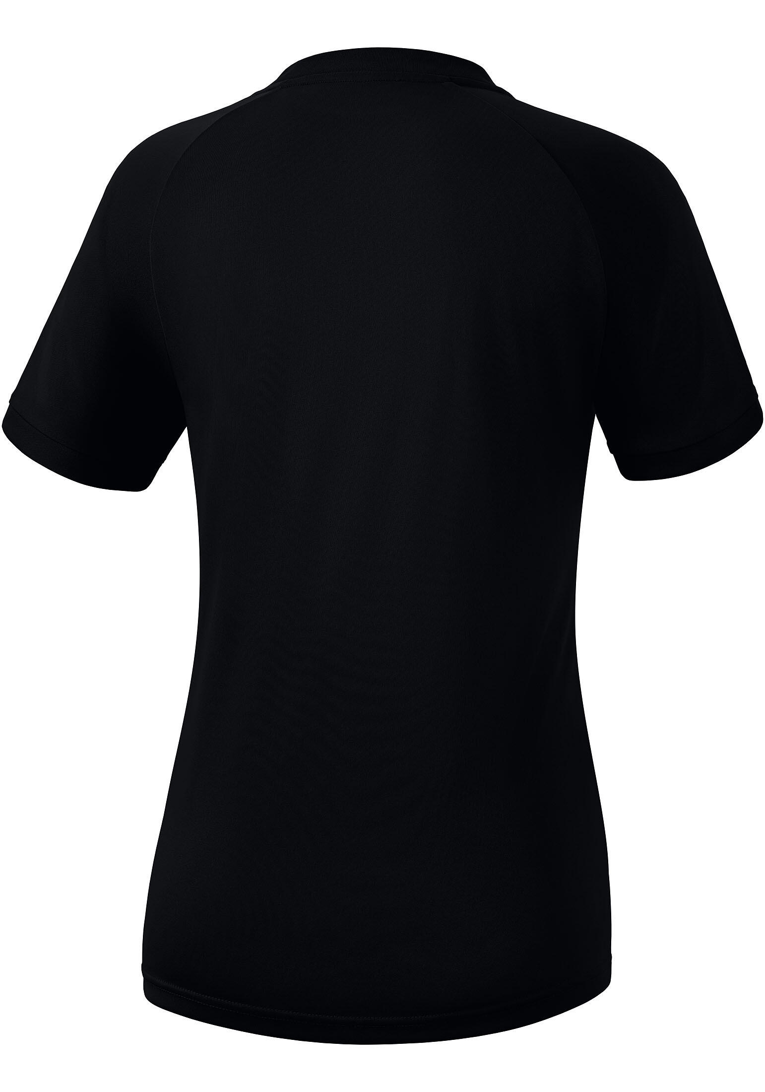 Erima Madrid Shirt Korte Mouw Dames - Zwart 34 4/4