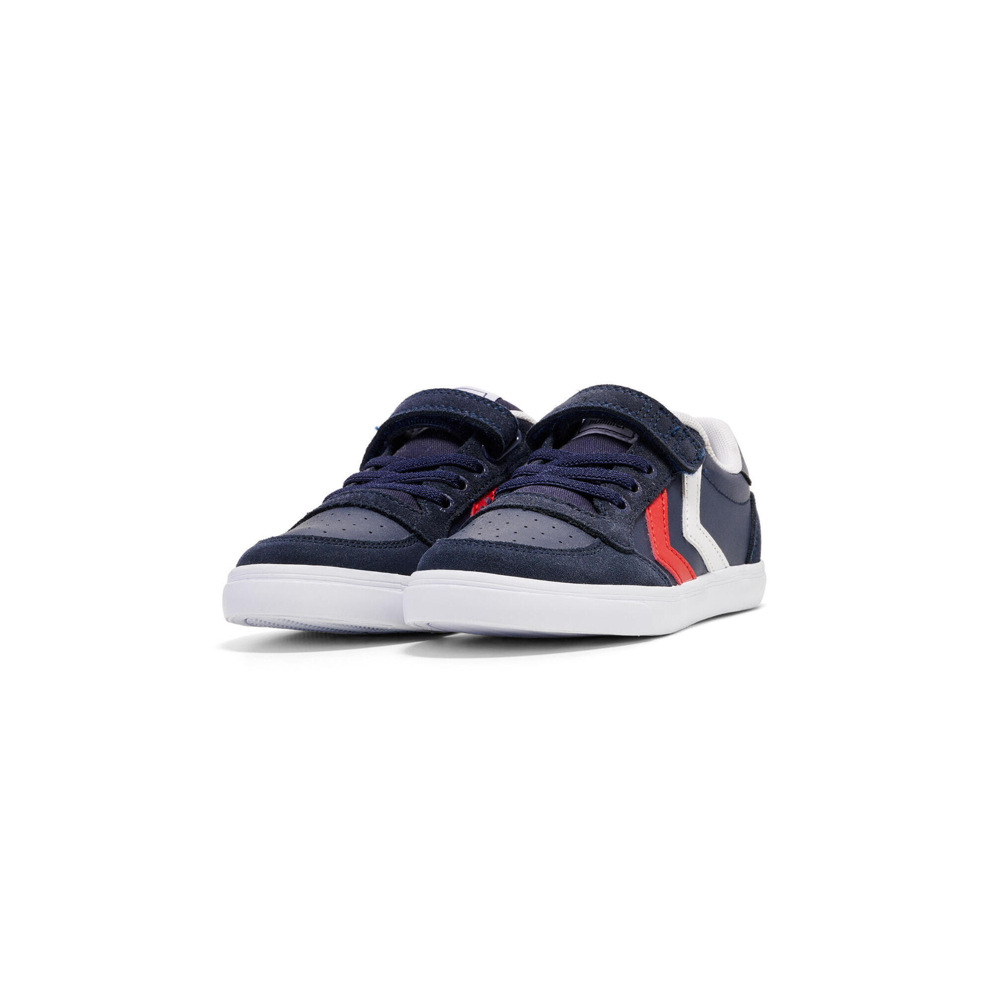 Hummel Scarpe da ginnastica per bambini in pelle stadil slim low