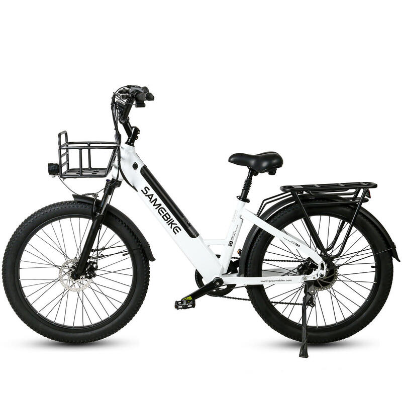 Vélo de ville électrique RS-A01 750W-48V-14Ah (672Wh) - semi fatbike 26"x3.0"
