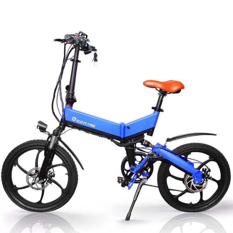 bicicleta eléctrica plegable F501 250W-36V-10Ah (360Wh) - rueda 20"