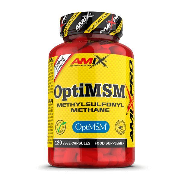 OptiMSM - 120 Cápsulas vegetales de AmiXpro® series
