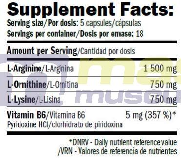 GH Stim Amino Complex - 90 Cápsulas Amix Nutrition 3/3