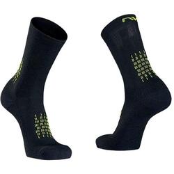 Chaussettes Northwave Fast Winter High Noires/Jaunes M (40-43)