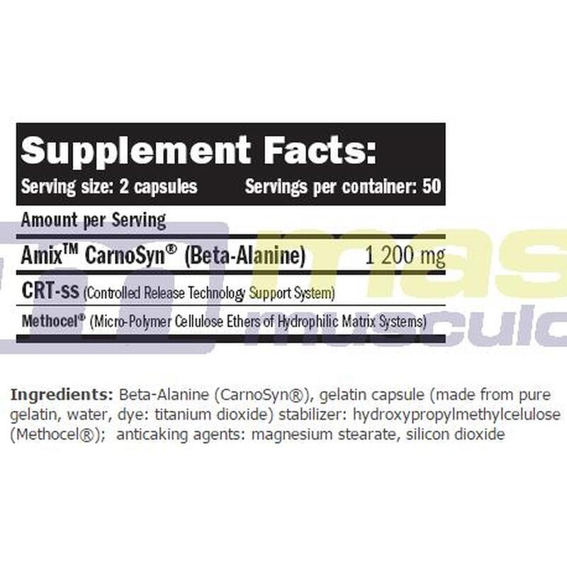 CarnoSyn - 100 Cápsulas de Amix Nutrition