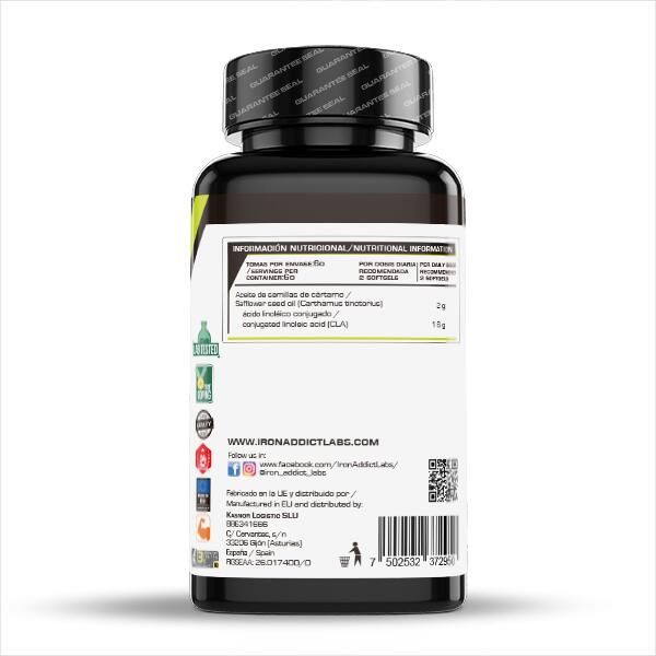CLA - 120 capsule molli Iron Addict Labs 2/5
