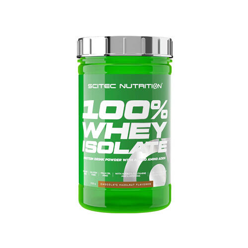 SCITEC NUTRITION 100% whey isolate - 700g Chocolate com Avelã da Scitec Nutrition