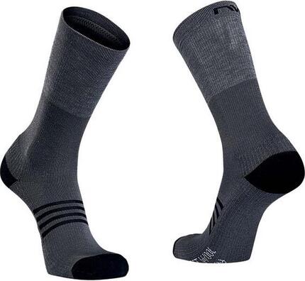 Nortwave Extreme Pro Hoge Sokken Grijs/Zwart M (40-43)