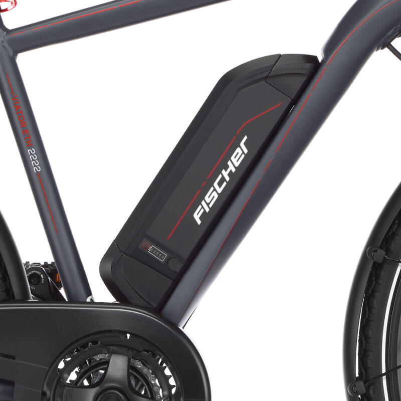 Refurbished FISCHER Trekking E-Bike Viator ETH 2222 grau RH 50cm 28 Zoll 422 Wh 2/7