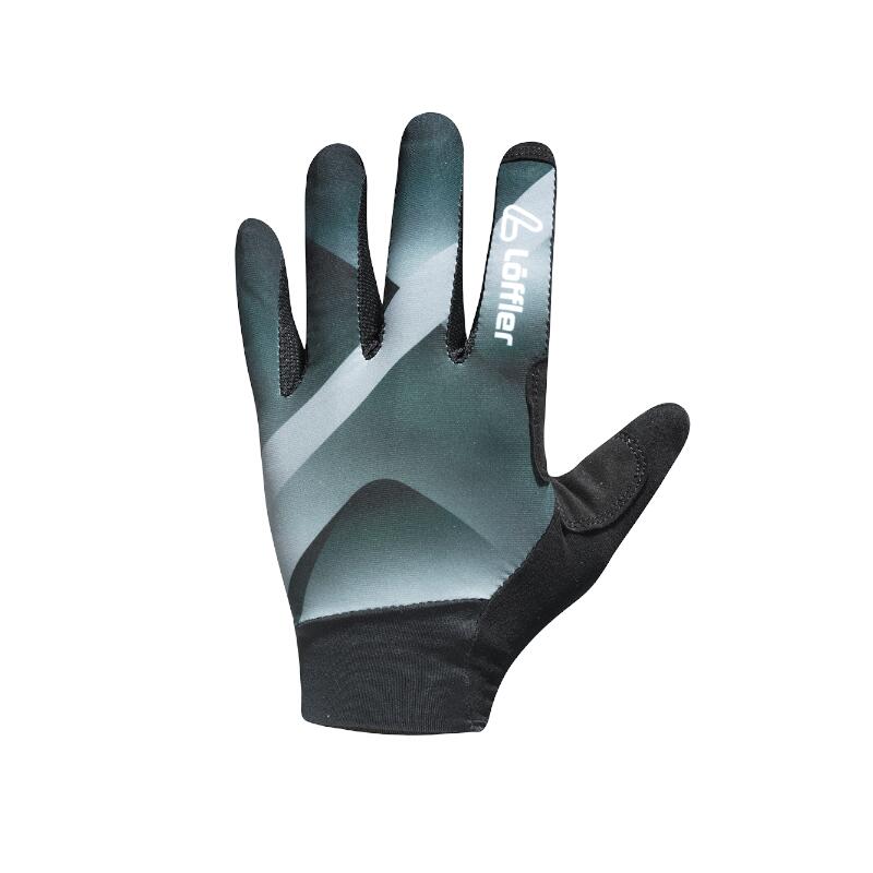 Gants de vélo à doigts complets - Noir 3/4