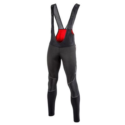 Radhose lang M Bike Bib Tights WS ohne Polster für Herren - Schwarz