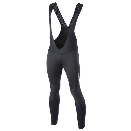 Radhose lang M Bike Bib Tights Thermo Elastic für Herren - Schwarz