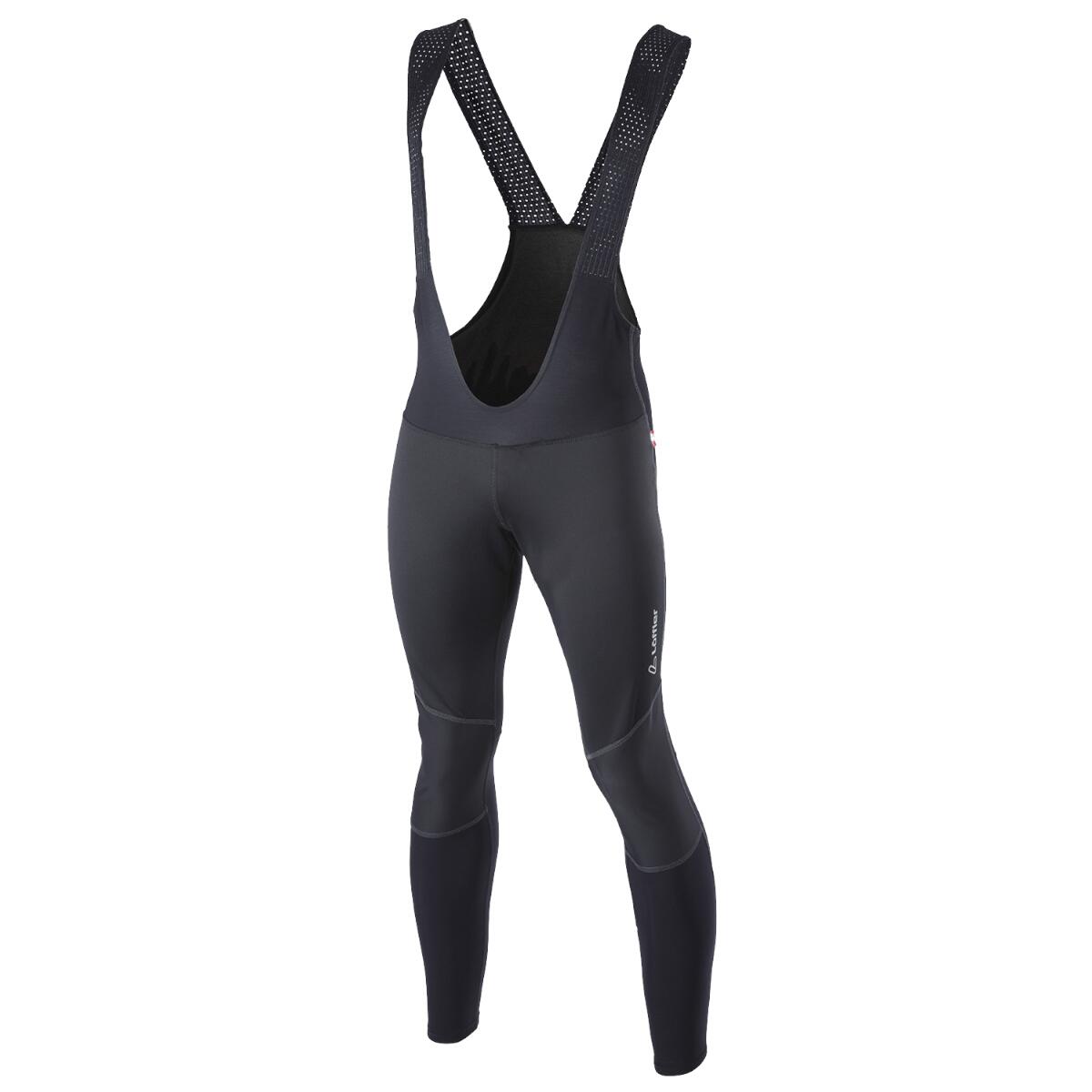 Loeffler - Cuissard Long M Bike Bib Tights Thermo Elastique Pour Homme - Noir - Collant De Vélo - Noir - 54 2xl/3xl - Decathlon