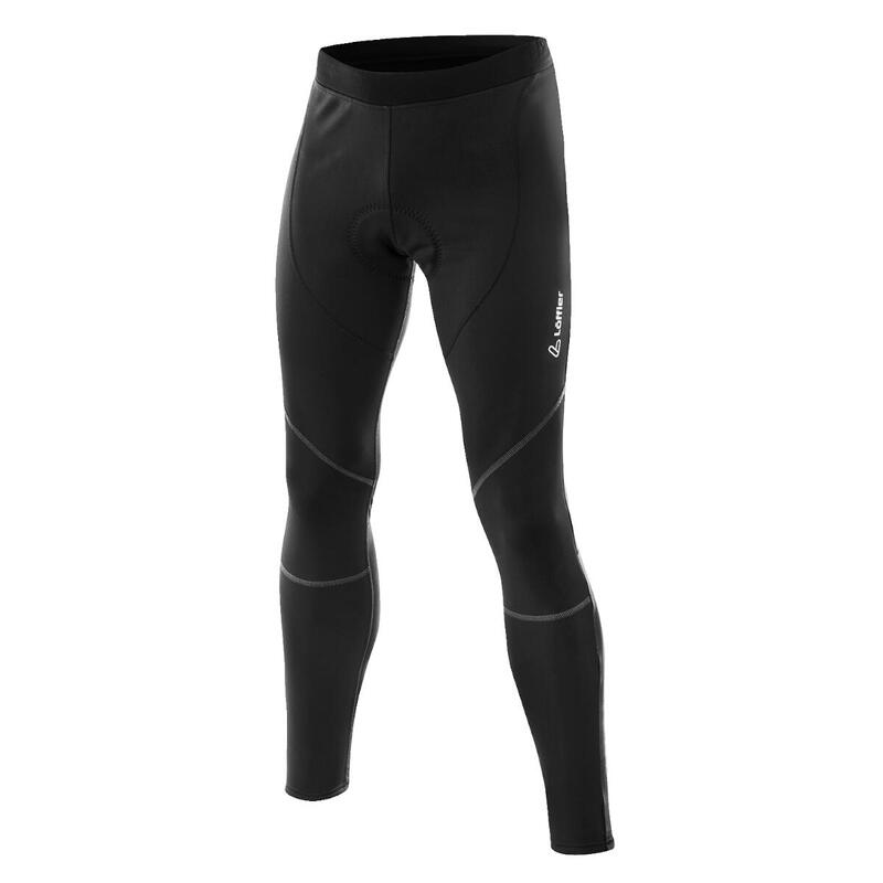 Fietsbroek lang M Bike Tights WS Elastic voor heren - Zwart