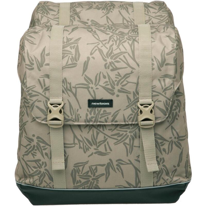 Sacoche Vélo Double New Looxs Tulum 32 L – Adaptateur MIK Intégré, Polyester Recyclé, étanche, Pour Vélo électrique