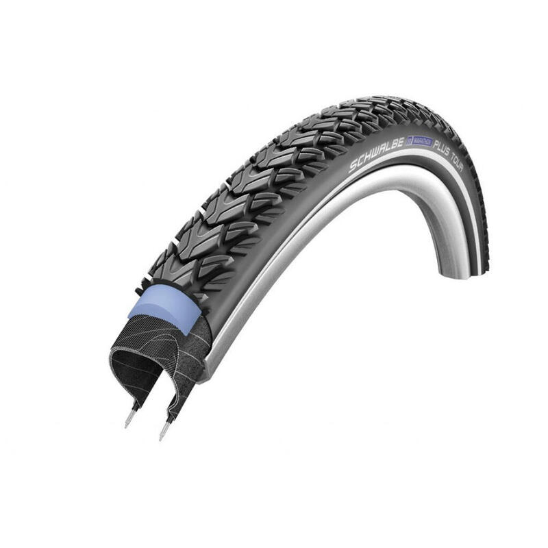 Pneu vtt/urbain 26x2.00 Schwalbe marathon plus tour noir tr (50-559)