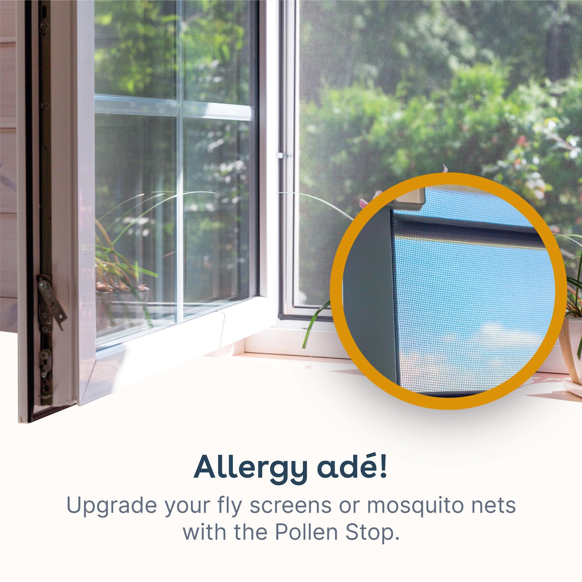 Pollen Stop-Spray • für Fliegengitter - endlich wieder durchatmen 2/4