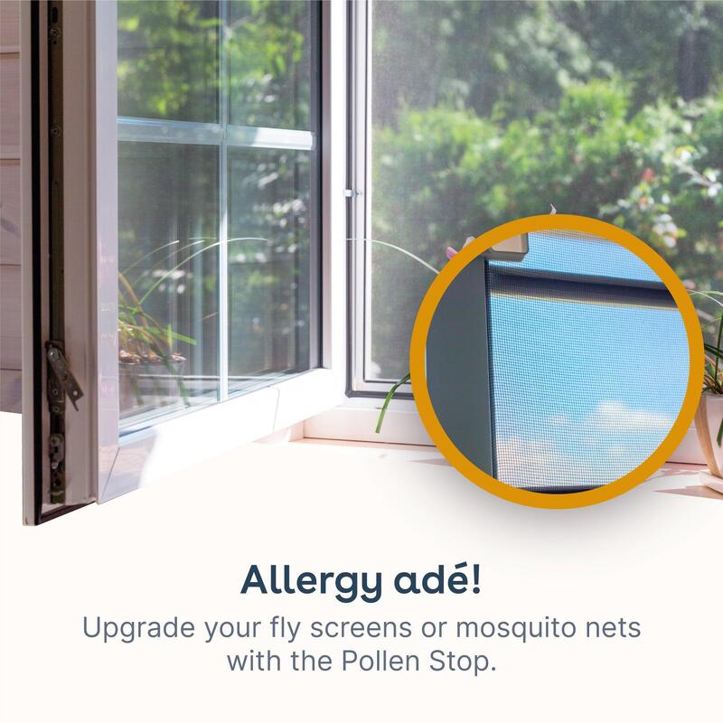 Pollen Stop-Spray • für Fliegengitter - endlich wieder durchatmen