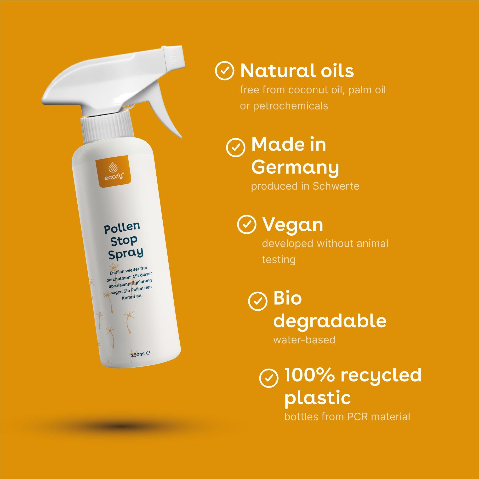 Pollen Stop-Spray • für Fliegengitter - endlich wieder durchatmen 4/4