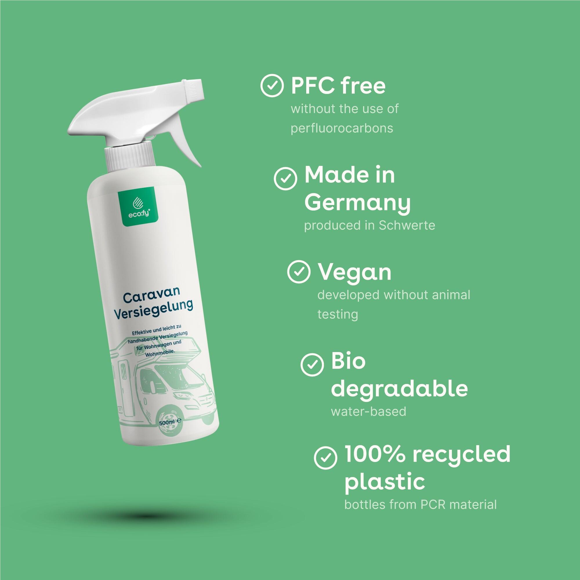 Vitrification de la caravane • protection contre la pluie et la saleté 5/5