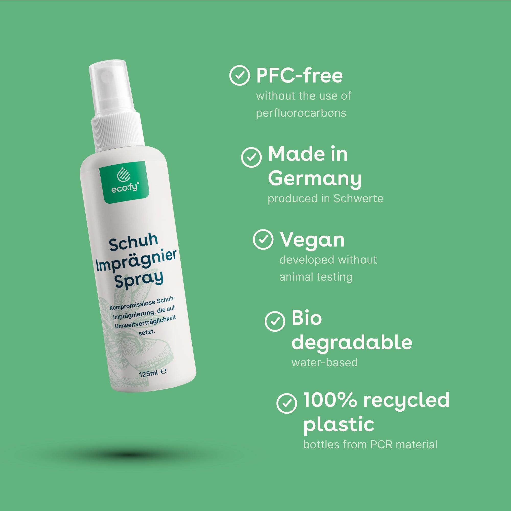 Schuh-Imprägnierung • Spray gegen Nässe & Schmutz für Stoff, Leder, Mischgewebe 4/5