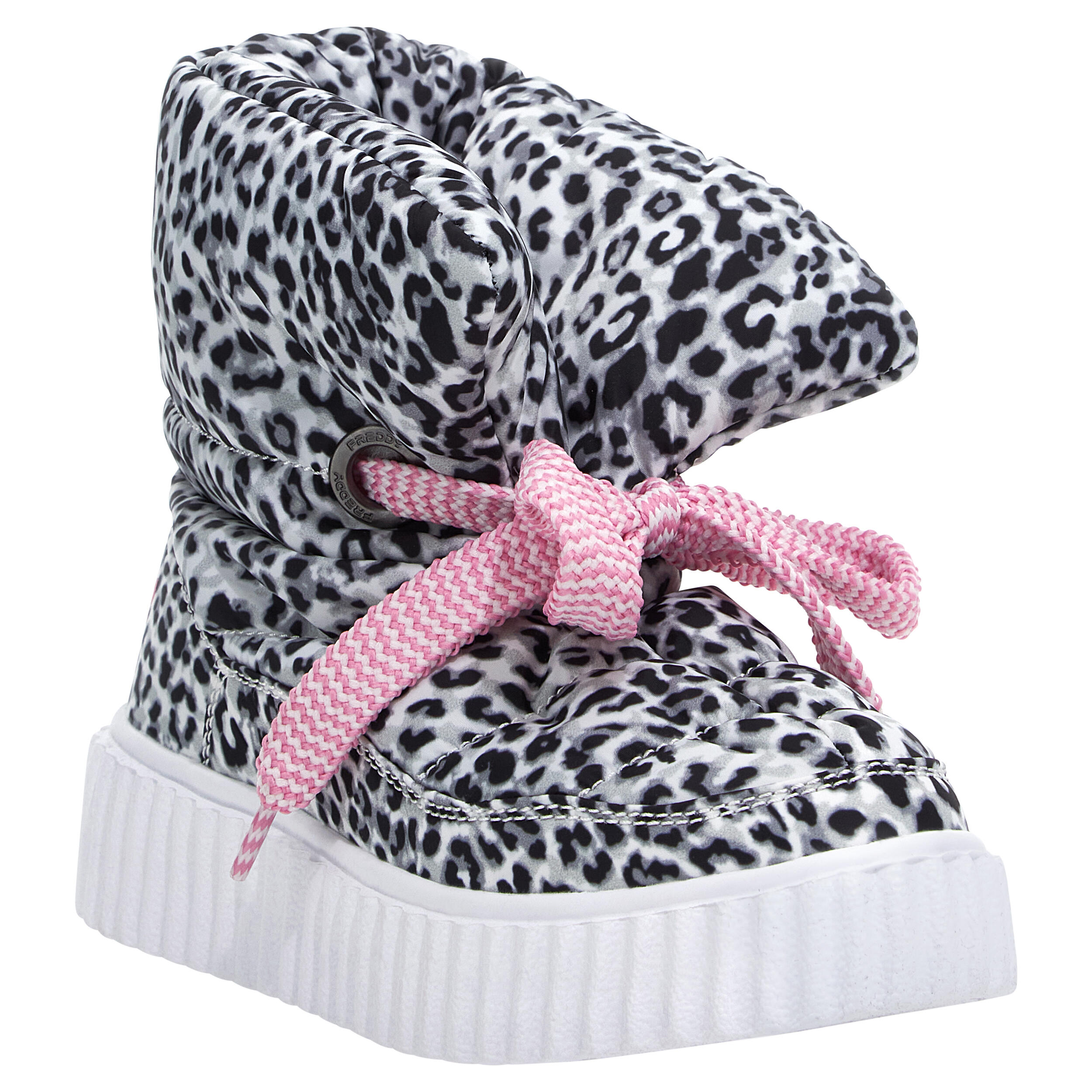Puff Boot stampa fantasia con imbottitura in pile 5/5