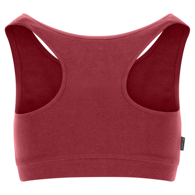 Reggiseno sportivo supporto medio in heavy jersey stretch