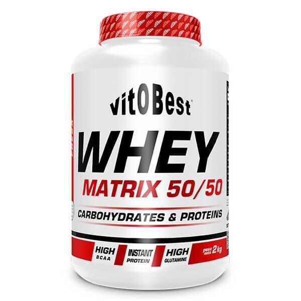 Vitobest - Whey Matrix 50/50 - 2kg Fraise De Vitobest - Isolat De Whey - Taille Unique - Decathlon