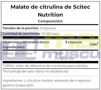 Citrullin - Citrullin Malat (90 Kapseln) 3/3