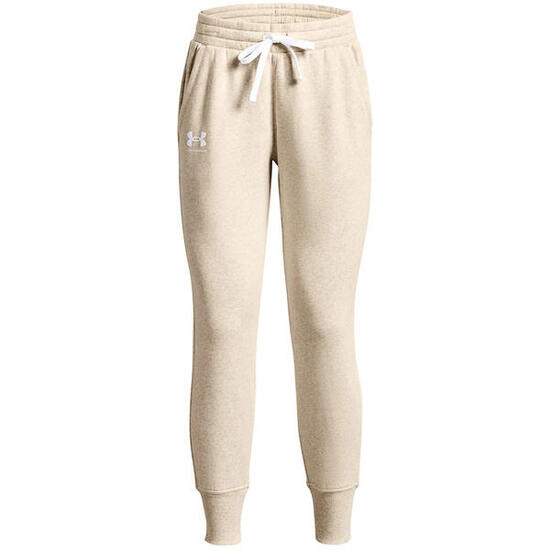 Pantalon de survêtement femme Under Armour, doublure polaire, taille à cordon