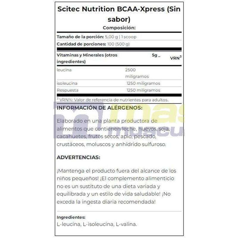 BCAA Xpress - 500 g de Scitec Nutrition
