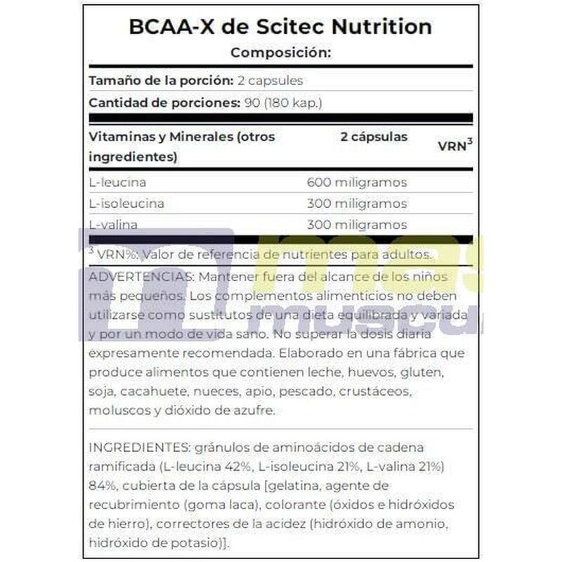 BCAA-X (180 caps) |