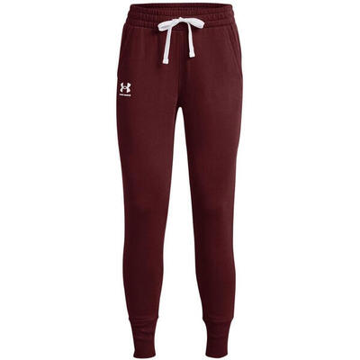 Under armour dames joggingbroek met fleecevoering en koord in taille