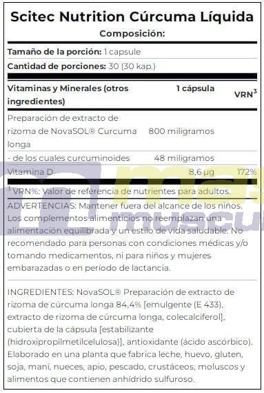 Curcuma - Liquid Curcuma - 30 Gélules 5/5