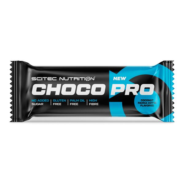 Barrita Choco Pro - 50g Fresa Chocolate Blanco de Scitec Nutrition 4/5