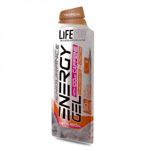 Gel energético Life Pro Endurance Caffeine Energy gel 60ml