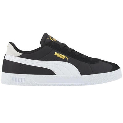 Heren club suède bekleding trainers (zwart)
