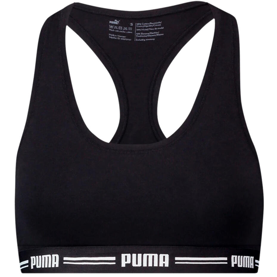 Sport Bustier weich komfortabel Damen Iconic Racerback Bra 1/5