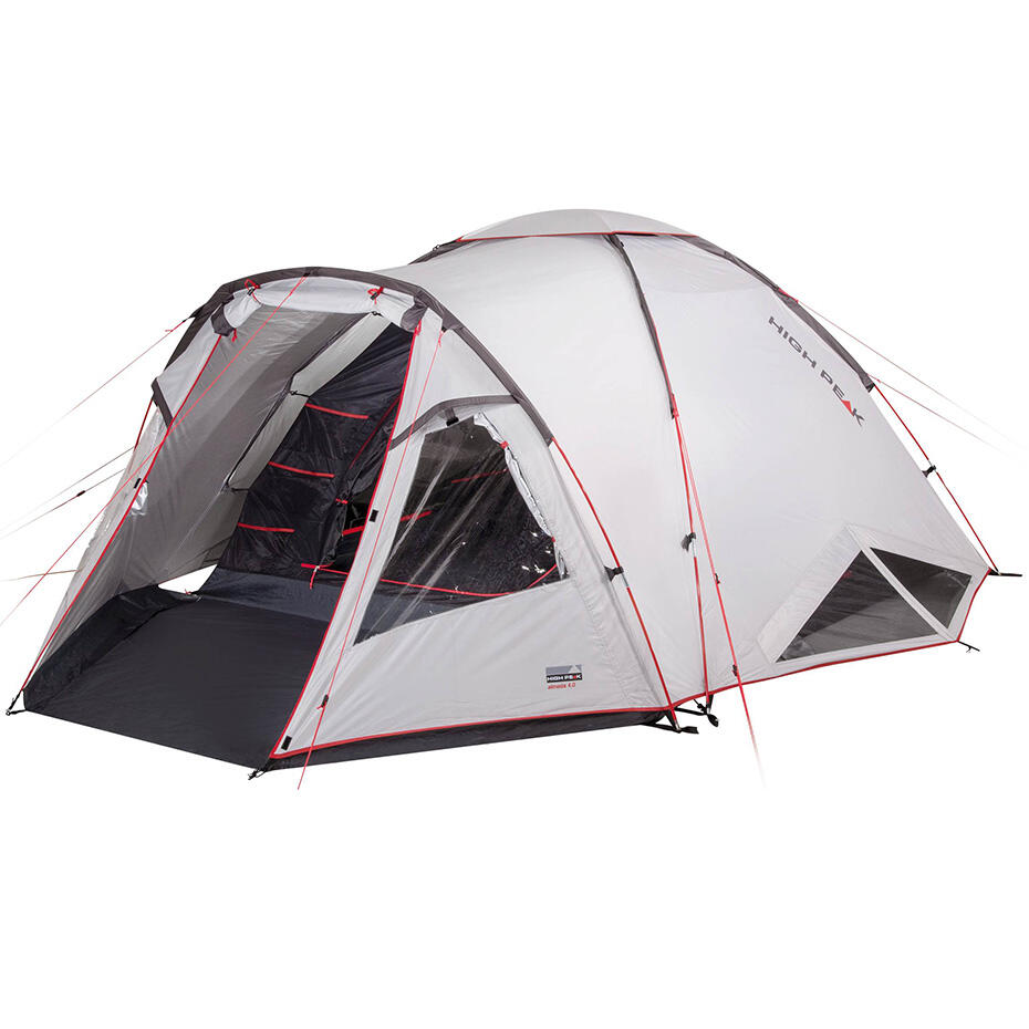 Tenda cúpula high peak almada 4.0, 3.000 mm impermeável, proteção solar uv 80