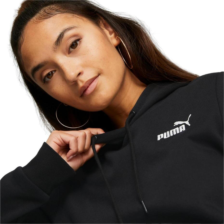 Sweat À Capuche ESSENTIALS Femme (Noir) 4/7