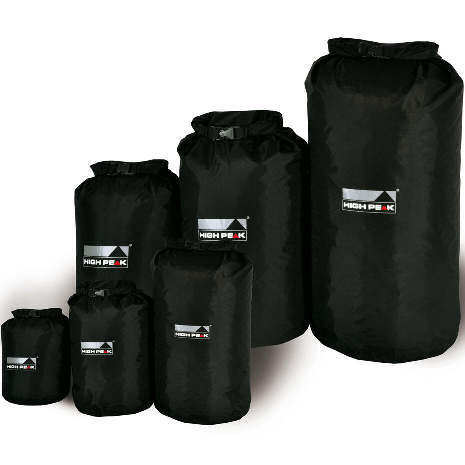 HIGH PEAK Dry Bag Camping Packsack Roll Sack Pack Beutel Wasserdicht 1 Liter