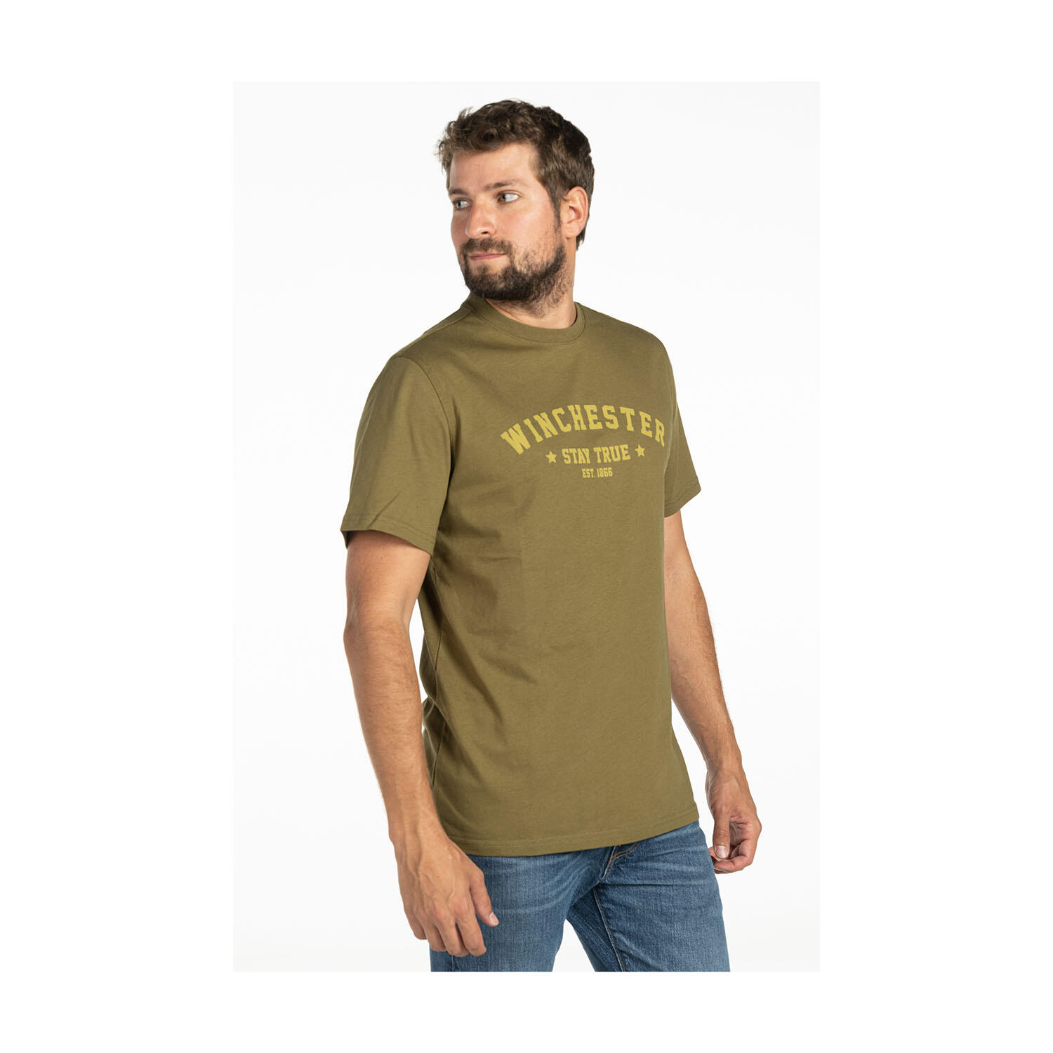 Tee-shirt à manches courtes Rockdale olive Winchester 2/5