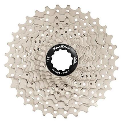 SunRace Kassette 9-fach, nickel 11-28Z, 11-12-13-15-17-19-21-24-28