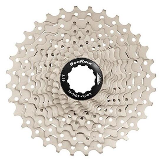 SunRace Kassette 9-fach, nickel 11-28Z, 11-12-13-15-17-19-21-24-28