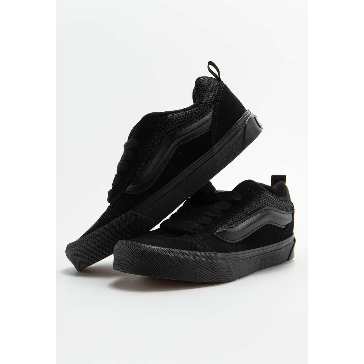Schuhe Vans Knu Skool aus schwarzem Wildleder 3/7