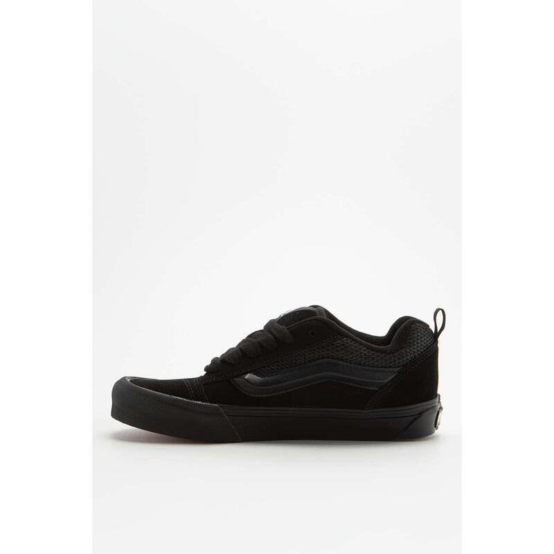 Pantofi Vans Knu Skool din piele întoarsă neagră
