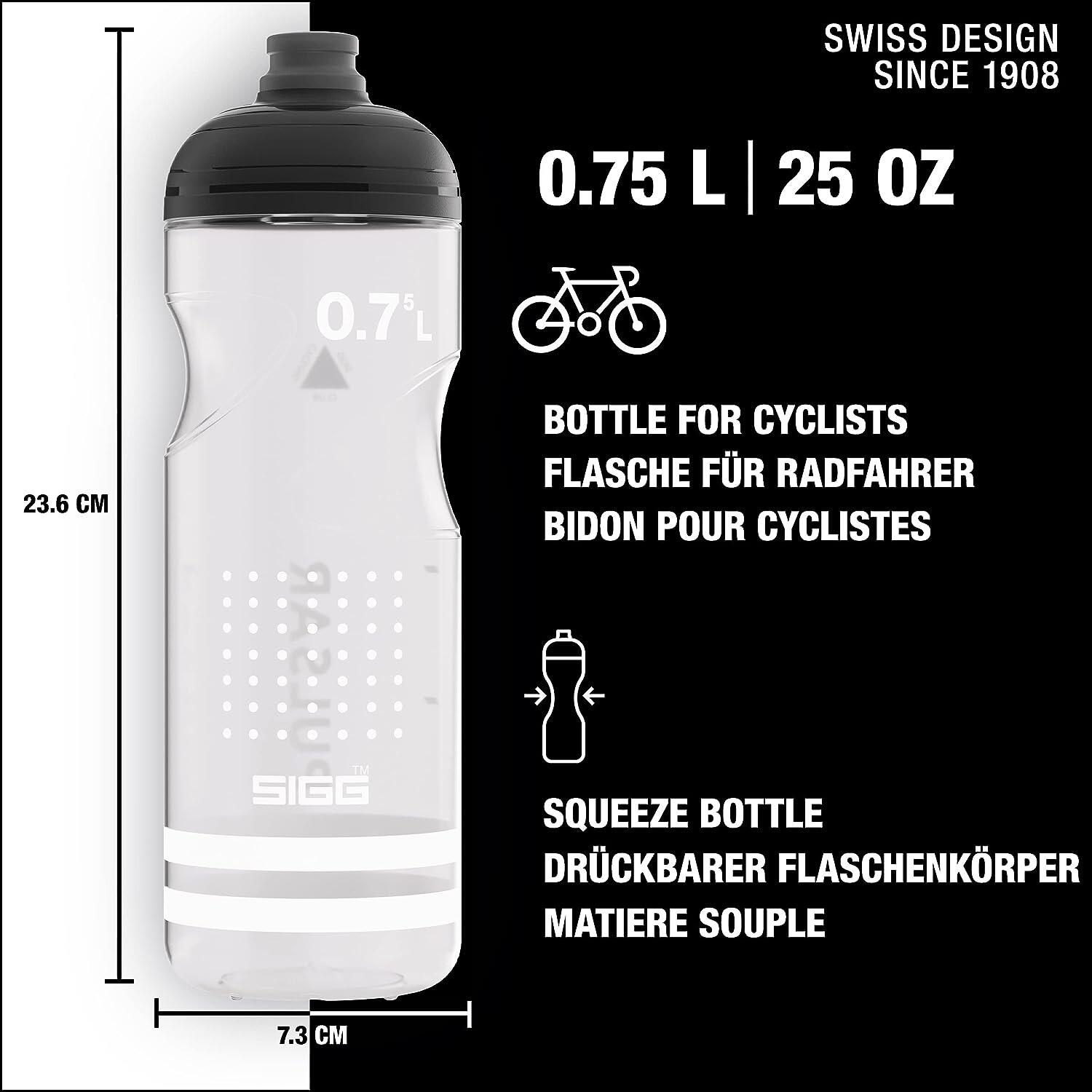 Pulsar 0.75 L Gourde Sport Étanche & Léger, Bidon Vélo Souple, Sans BPA 3/8