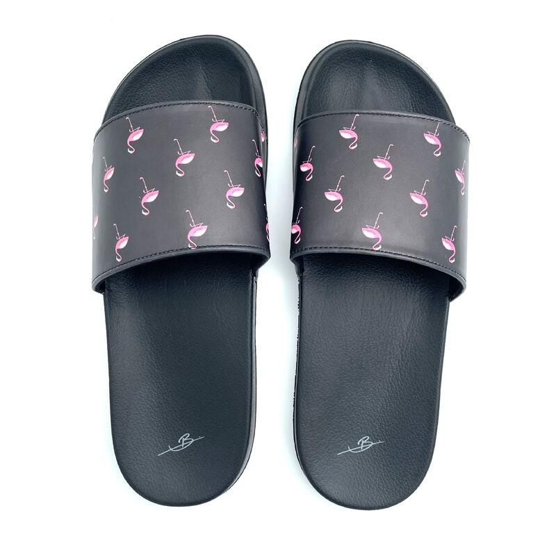 MRBOWMONT badslipper flamingo man vrouw