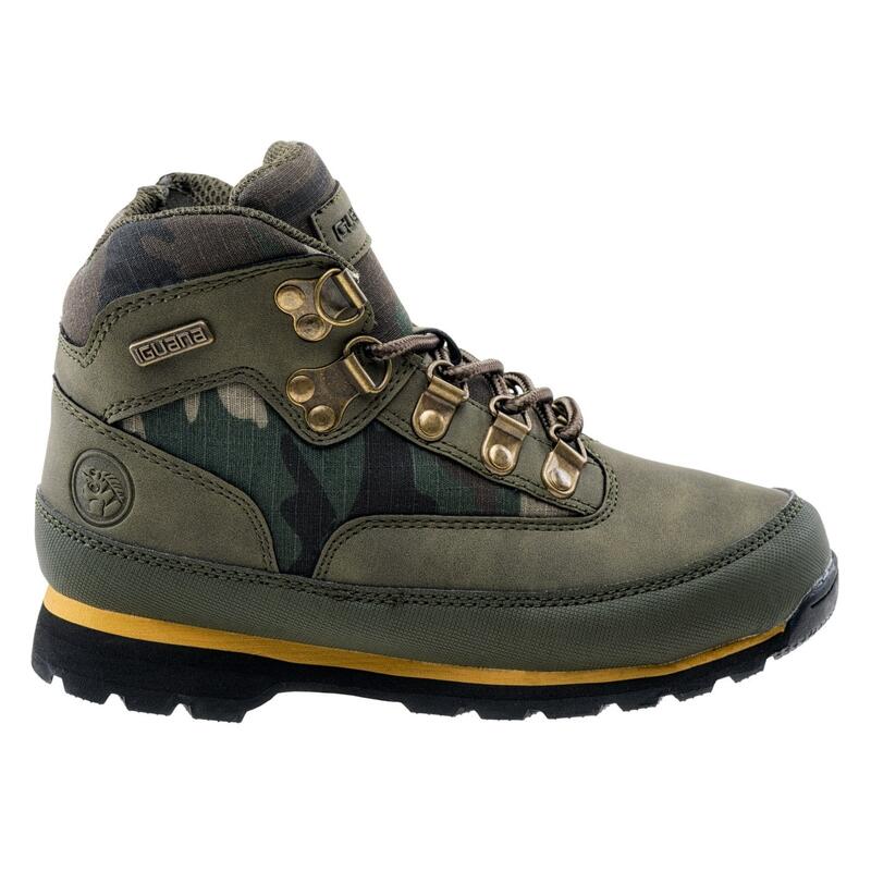 Scarponcini Da Passeggio Camo Bambini Iguana Mitaro Kaki CH8291